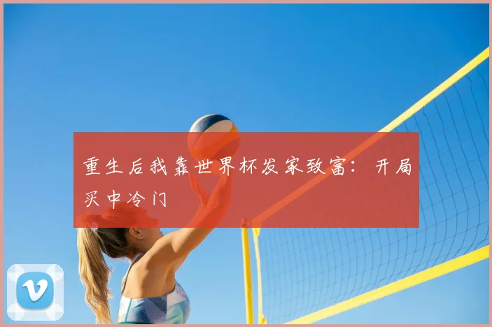 重生后我靠世界杯发家致富：开局买中冷门